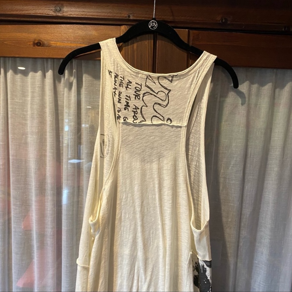 COPY - Free people racerback printed soft tee material long maxi dress nwot! Si… - Picture 6 of 8